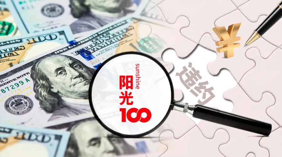 陽光100再現美元債違約？公司回應：考慮項目合作、債轉股